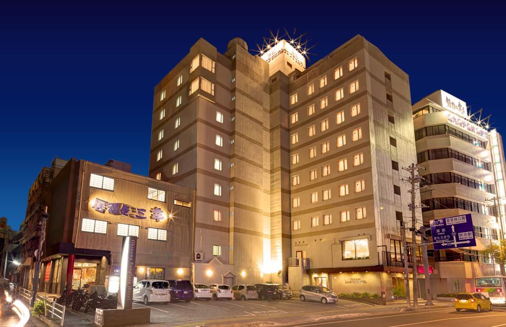 Okinawa Sun Plaza Hotel Наха Экстерьер фото
